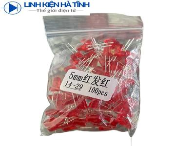 Túi 10 cái led 5mm sáng đỏ